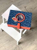 Подарочный набор малышу "Космос" (1 коробочка, мамин блокнот, игрушка)